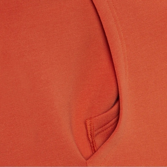 FEAT | Coral TreeCell Plush Oversized Zip-Up Hoodie (M) - Picture 3 of 11